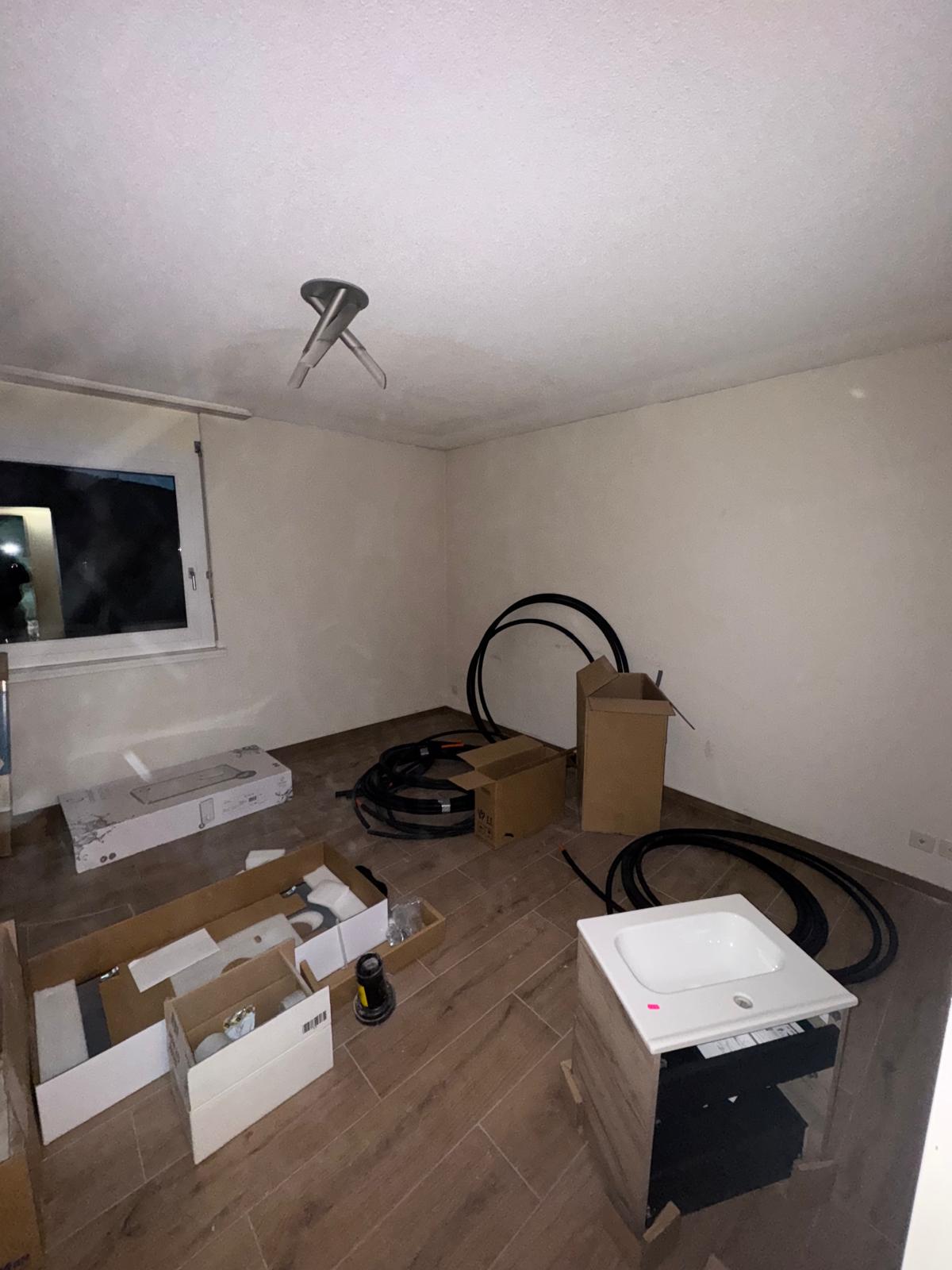 Renovation Küche / Bad — vorher